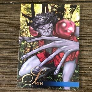 1995 Flair Marvel Annual Trading Card: Skin #14